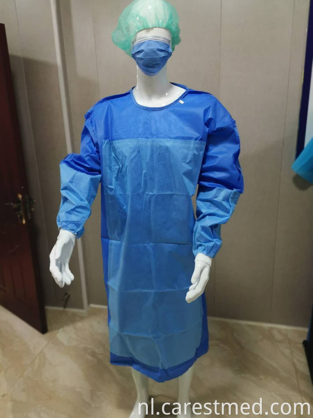 reinforced surgical gown 